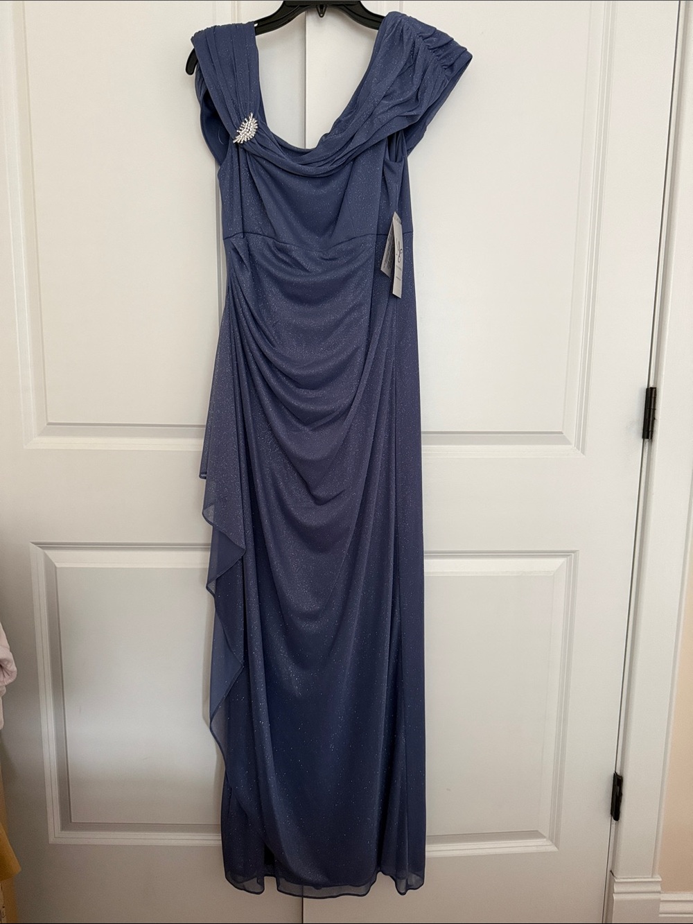 Glitter Mesh Sleeveless Dress